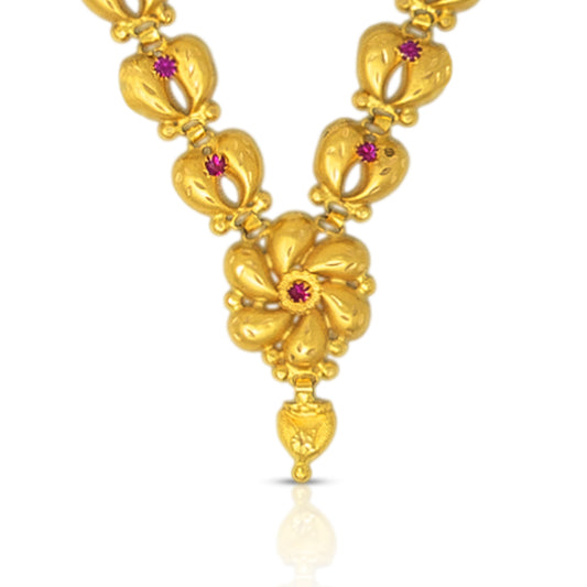 Match Finish Short Necklace