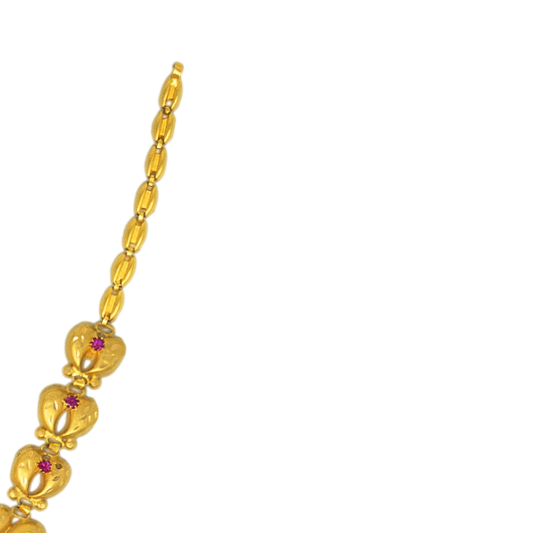 Match Finish Short Necklace